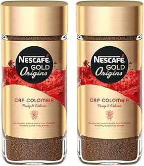 Nescafe Cap Colombia Instant Coffee Pack of 2 Jar, 2 x 100 g