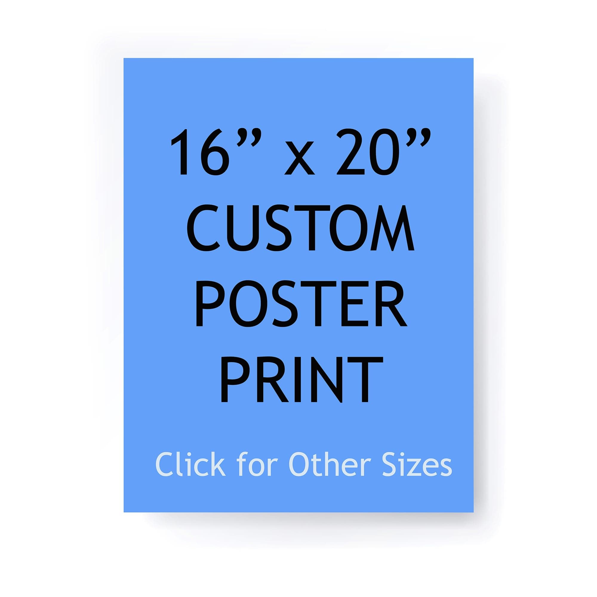 Pera Print - Custom Poster Print - Upload Your Image/Photo - Personalized Photo Prints, Create Your Own Poster - Print Any Photos, Images - 16 x 20 inches