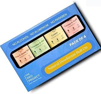 The Deo Project Coconut, Lemon, Citrus Herbal Musk with Cucumber & Mint Natur...