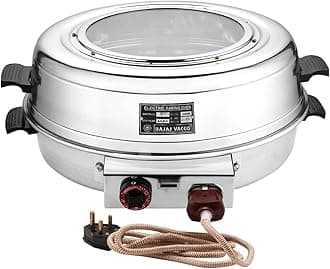 BAJAJ VACCO Round Baking Grilling AUTO Oven O-04 15"