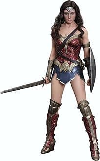Movie Masterpiece Batman vs Superman Justice Wonder Woman 1/6 Scale Action Figure by Hot Toys