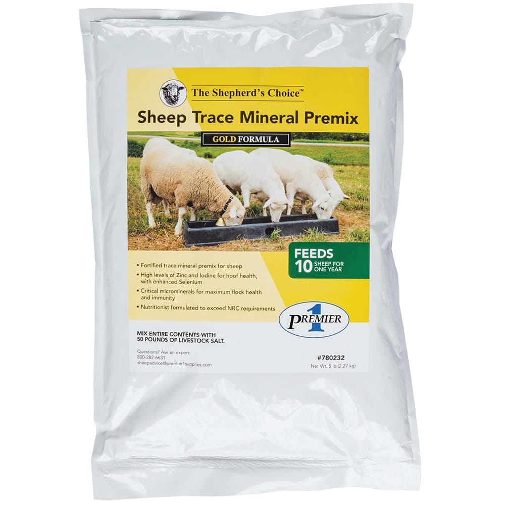 Premier 1 Shepherdās ChoiceĀ® Sheep Trace Mineral Premix - 5 lb Bag
