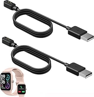 Compatible with TOOBUR Smart Watch Charger, Magnetic Replacement Charger Compatible with TOOBUR,TEMINICE,VRPEFIT, Konitee,Gydom,IDW13,Faweio IDW13 1.8" Watch/TOOBUR IDW17 2.01 Watch/IDW17 Watch