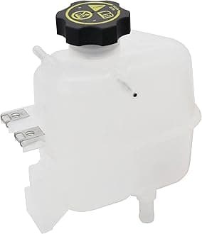 Engine Coolant Expansion Reservoir Tank with Cap for L4 1.2L Chevrolet Beat Spark 17 Spark Classic 2011 2012 2013 2014 2015 2016 2017 2018 2019 Recovery Expansion Reservoir Bottle 95352004