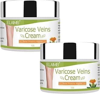 2Pcs Varicose Veins Relief Cream (2x50g), Improve & Minimize Varicose Veins and Spider Veins, Nourish Soothe & Moisture Skin, Improve Appearances of Legs Gel