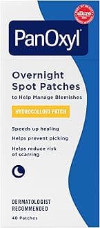 PM Overnight Spot Patches, Advanced Hydrocolloid Healing Technology, Fragrance Free, 40 Count