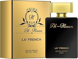 La French Oud Perfume 100ml Unisex Perfume for Men & Women, Eau De Parfum, Premium Arabic & French Long-Lasting Fragrance Scent, Best Date Night Fragrance for Men, Best Gift for Men and Women (Al Hisan)