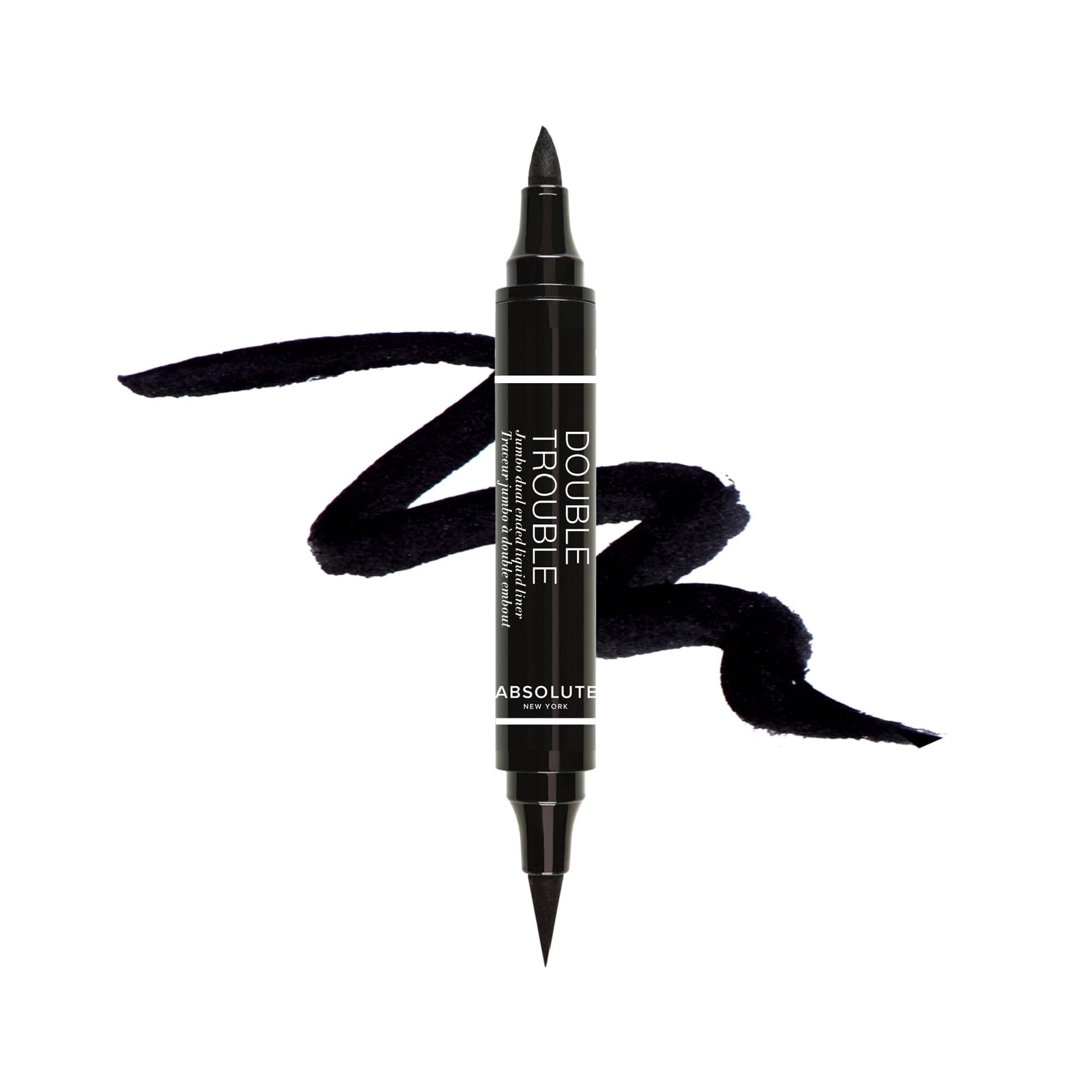 Absolute New York Double Trouble Liner Super Slim Angled Tip Double Ended Liner