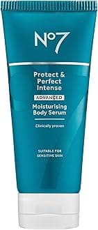 Protect & Perfect Intense Advanced Body Serum - Anti Aging Serum with Hyaluronic Acid & Argan Oil - Collagen Peptide Skin Firming Body Moisturizer (6.7 oz)