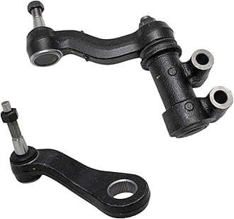 TRQ Steering Kit Idler Arm & Bracket Assembly Pitman Arm Compatible with 2011-2019 Chevrolet Silverado 2500 HD Silverado 3500 HD GMC Sierra 2500 HD Sierra 3500 HD
