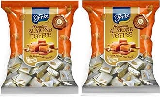 Frix Almond toffee Premium Irresistible Perfect for Gifting and Snacking - 200g (Pack of 2)