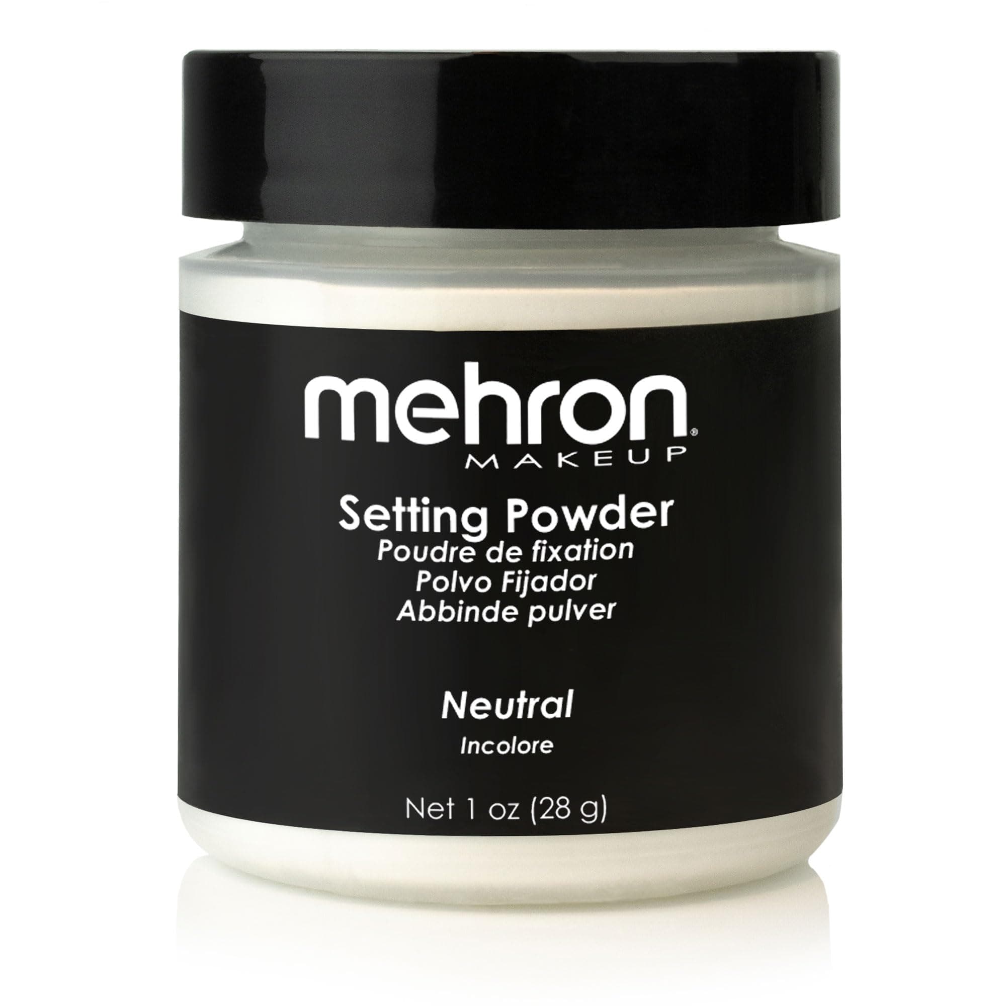Mehron Neutral Setting Powder - 1 Oz. Shaker Jar
