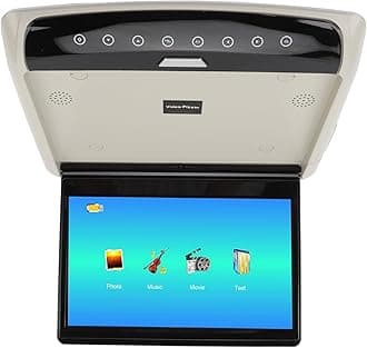 Luocute 11.6 Inch Car Overhead Player, Flip Down Tv for Car, Car Roof Flip Down Player, Ultra Thin Design, 1080P IPS Screen, 170° Viewing Angle, Supports USB, for Car Business SUV RV