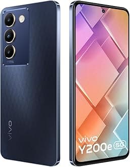 Vivo Y200e 5G (Black Diamond, 6GB RAM, 128GB Storage) with No Cost EMI/Additional Exchange Offers