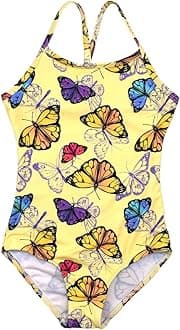 Girls One Pieces Swimsuit Cute Swimwear Bathing Suits 2-12 Years