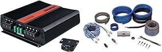 Memphis Audio MJP750.1 750 Watt RMS Mono Amplifier 1 Ohm Car Amp+Wire Kit