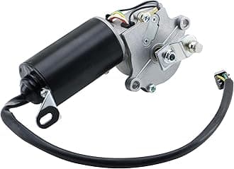 BDELI New Front Windshield Wiper Motor Replacement for 1987-1995 Jeep Wrangler 2.5L,1991-1995 Jeep Wrangler 4.0L,1987-1990 Jeep Wrangler 4.2L, 40-432 40432 85-432 85432 56030005 849100-2178 8491002178