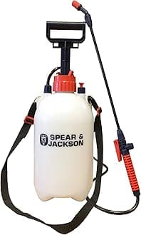 Spear & Jackson 5LPAPS 5 Litre (1.3 Gallon) Pump Action Pressure Sprayer
