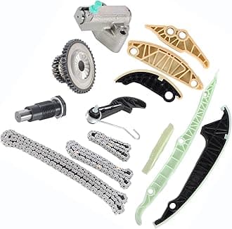 Silscvtt 13 PCS Timing Chain Kit Replacement for CC Golf Passat Sharan Replacement for A3 TT Replacement for Seat Alhambra Replacement for Skoda Octavia 06H-109-467-N