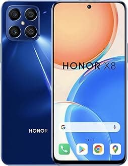 HONOR X8 Smartphone, 6.7 Inch SIM-Free Unlocked Mobile Phone with 64MP Quad Camera, 90Hz, Snapdragon 680, Dual Sim, NFC, 6+128GB（2 Year Warranty