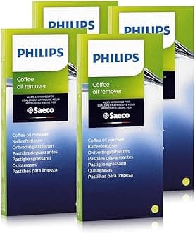 Philips Saeco CA6704/10 Coffee Oil Remover, 6 Tablets of 1.6 g (Pack of 4)