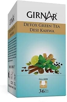 Detox Desi Kahwa Assam Tea Bags - Set Of 36 (Pack Of 3) - 500 Gm