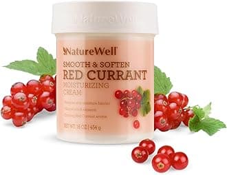 NATURE WELL Red Currant Smooth & Soften Moisturizing Cream For Face, Body, & Hands, Infused With Natural Oils & Extracts, Restores Skin Moisture Barrier, 16 Oz.