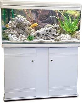 Boyu Aquarium Fish Tank & Cabinet (100cm / 150L, White)