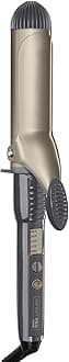 INFINITIPRO Tourmaline 1 1/2-Inch Ceramic Curling Iron, 1 ½ inch barrel produces soft waves – for use on medium and long hair