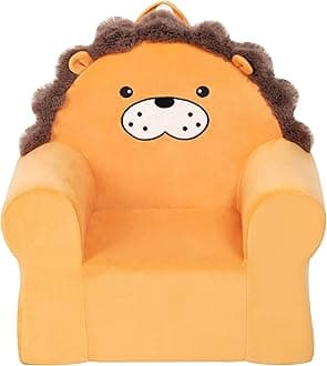 Cuddly Toddler First Chair, Premium Character Chair, Yellow, 18 Month up to 3 Years