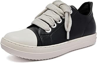 Low Top Sneakers for Men Comfortable Platform Walking Shoes