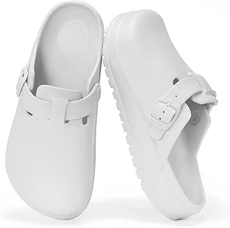 Arch Support Work Clogs Slip Resistant Orthopedic Shoes for Chef Nurse Garden Comfortable, Slip-On Cushion Slide Sandals