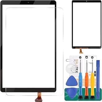 For Samsung Galaxy Tab A 10.1 2019 Screen Replacement SM-T515, SM-T510 Touch T510 T515 Touchscreen Panel Sensor Digitizer (Black)