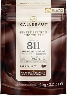 Callebaut 54.5% Dark Chocolate Drops (Callets) 1 kg