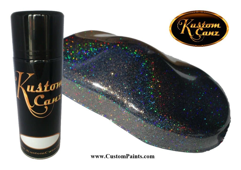 Kustom Canz Rainbow XL Silver - Aerosol Can