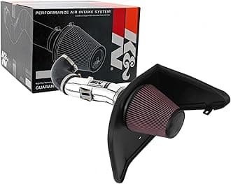 Cold Air Intake System: High-Flow Air Filter, Increase Performance & Acceleration: Compatible with 2012-2015 Chervolet: Camaro, 69-4523TP