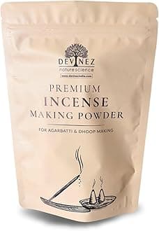 Devinez Natural Jigat Powder (400gm) | Premium A Grade Incense Binder | Organic Litsea Glutinosa for Agarbatti, Dhoop Cones, Sambrani & DIY Making