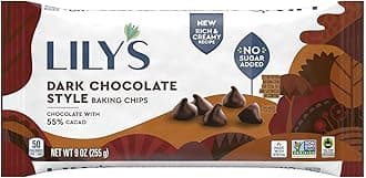 Lily'S - Dark Chocolate Baking Chips 55% Cocoa 9 Oz.