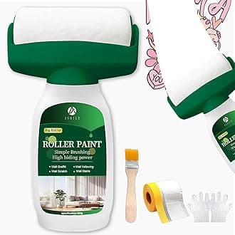 White Paint for Wall 17.6oz/500g Water-Drywall Repair Paint, Drywall Primer, for Covering Graffiti & Stains on Walls