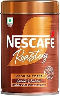 Roastery | Premium Imported Coffee | Medium Roast | Crafted by Master Roasters |Elevate your Coffee Experience | Rich & Intense Taste | 95g Tin (New Launch) Canister