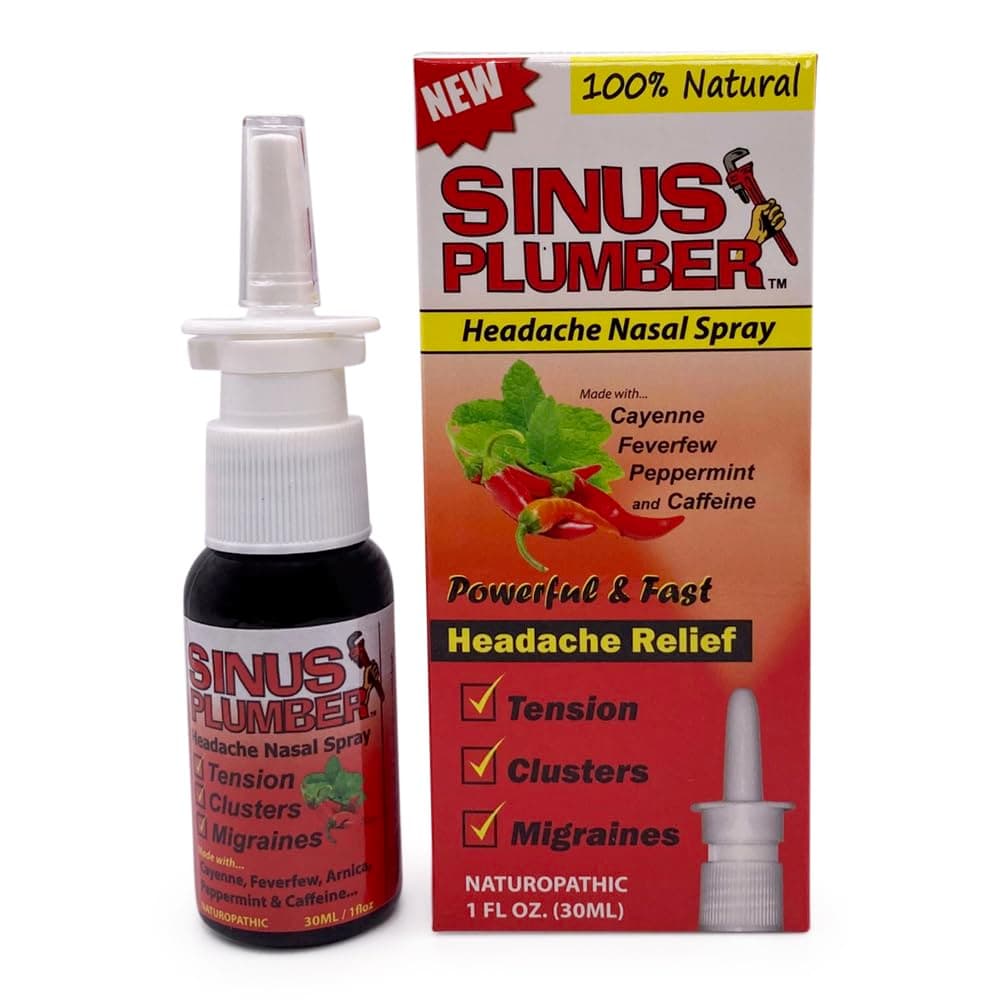Sinus Plumber Headache Nasal Spray – Headache Formula