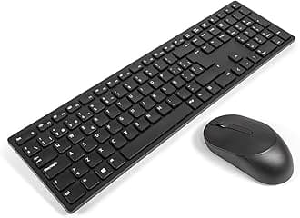 DELL KM5221W SPANISH Pro Wireless Keyboard & Mouse Combo Bundle, Black