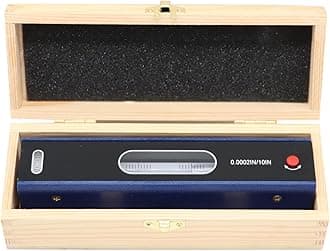 Nakkaa8 Inch Master Precision Level with Box Accuracy 0.0002"/10" for Checking the Straightness Parallelism The Surface of Machine Tools Equipment