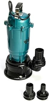 Heavy Duty Flood Sewage Water Pond Drain Septic Sump Cesspool Grinding Pump (Pump ONLY)
