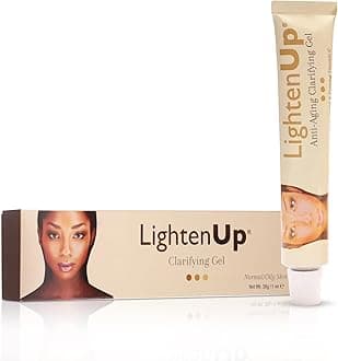 Lighten-Up Anti-Aging Skin Brightening Gel - 1 Fl oz / 30ml, Anti-Aging Cream, with Alpha Arbutin, Argan Oil, Vitamin C