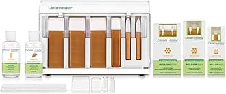 Roll On Wax Kit (120V) - Complete Waxing Face and Body Hair Removal, Wax Roller Kit for Flawless Skin, Top Pick for Estheticians