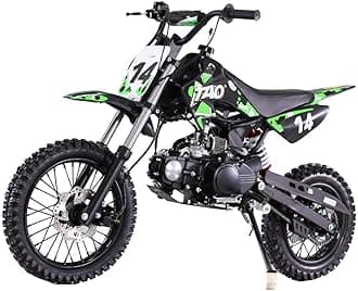 X-PRO 110cc Dirt Bike Pit Bike Dirt Pitbike 110 Dirt Pit Bike，Green