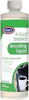 Urnex K-Cup Descaler (3 Uses Per Bottle) - 14 Ounce - CleanCup Descaling Solution Use with Keurig K Cup and Drip Coffee Machine