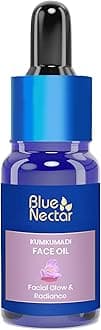 – Blue Nectar Kumkumadi Oil for Face, Ayurvedic Saffron Face Serum for Women & Men | Collagen & Anti Aging Serum for Mature Skin | Anti Wrinkle Facial Oil (26 Herbs, 10ml)