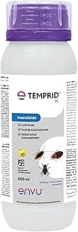 Temprid SC for Cockroach, Mosquitoes, House Flies & Bed Bug Control | No Smell | Mix Only with Water |General Pest Control Liquid | 500ml